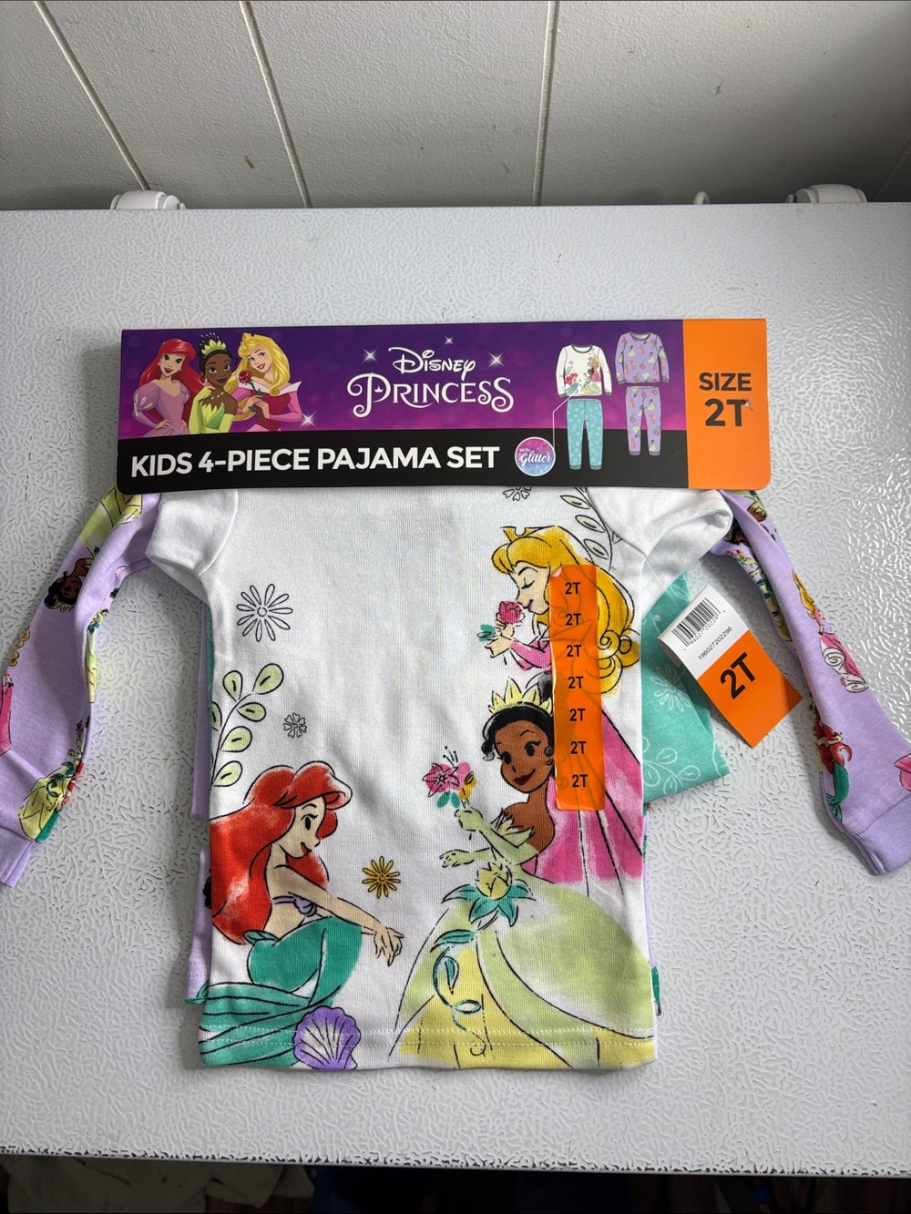 544 - Kids 4-Piece Pajama Set - Multicolor (2T)